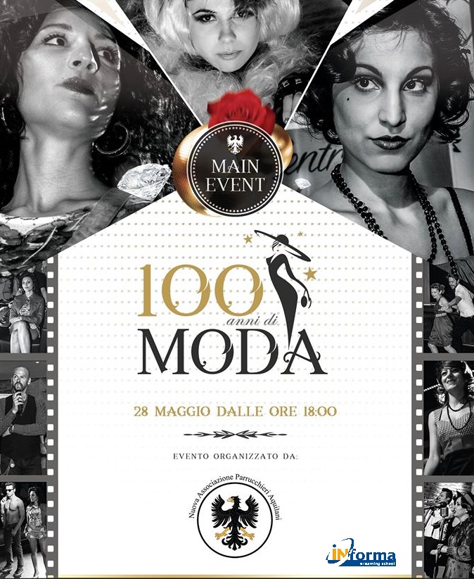 Manifestazione di Moda dagli anni 20 ad oggi